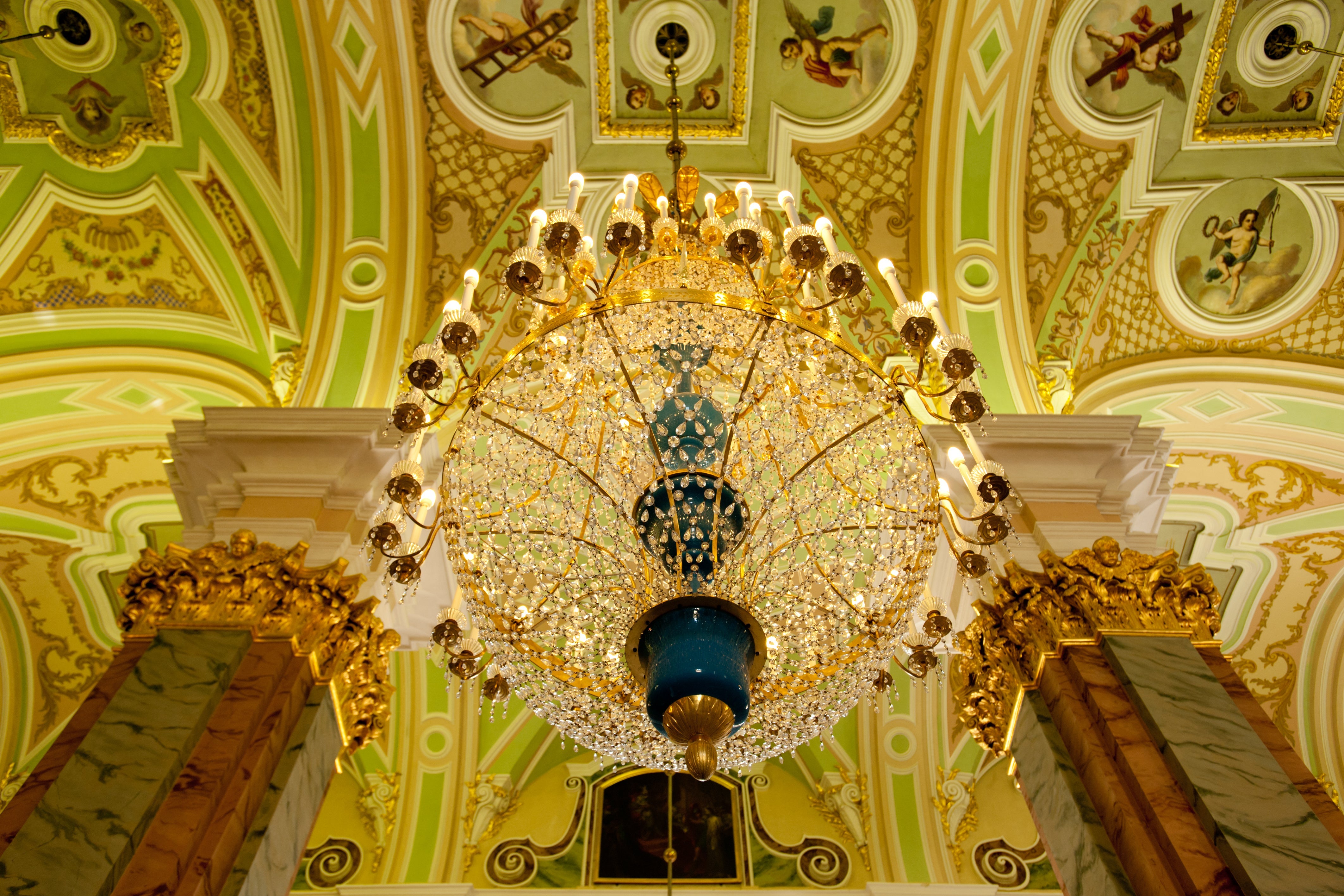 St Peter and Paul Cathedral in St Petersburg, Russia.