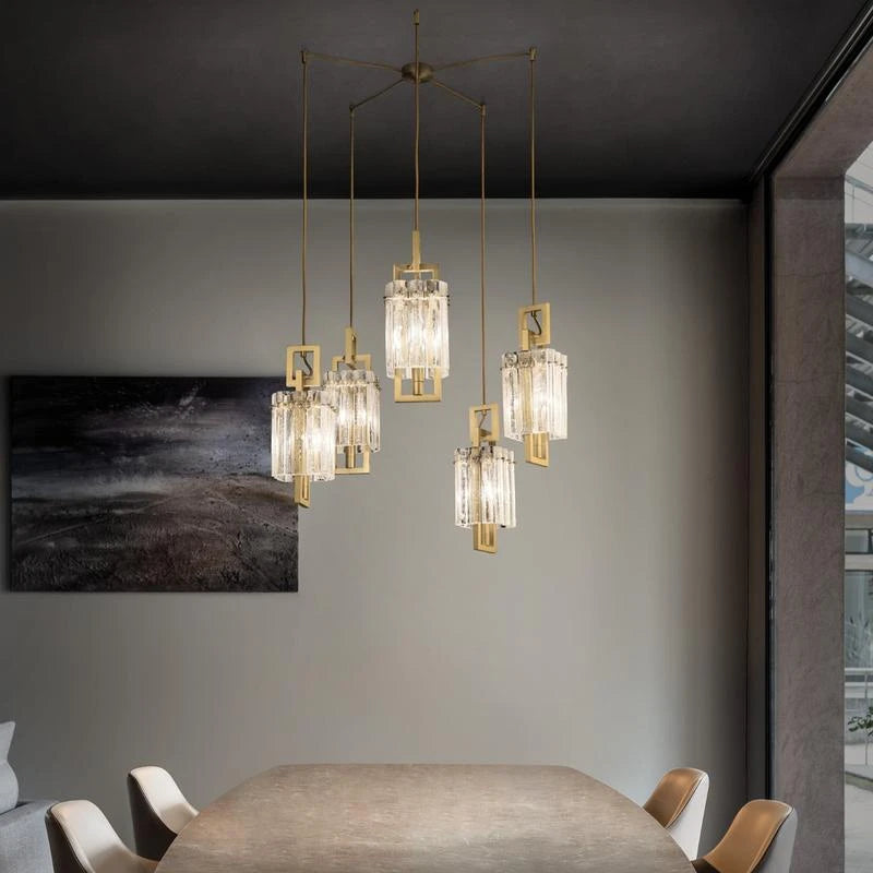 Modern Glass Chandeliers Luxury Lighting Boutique