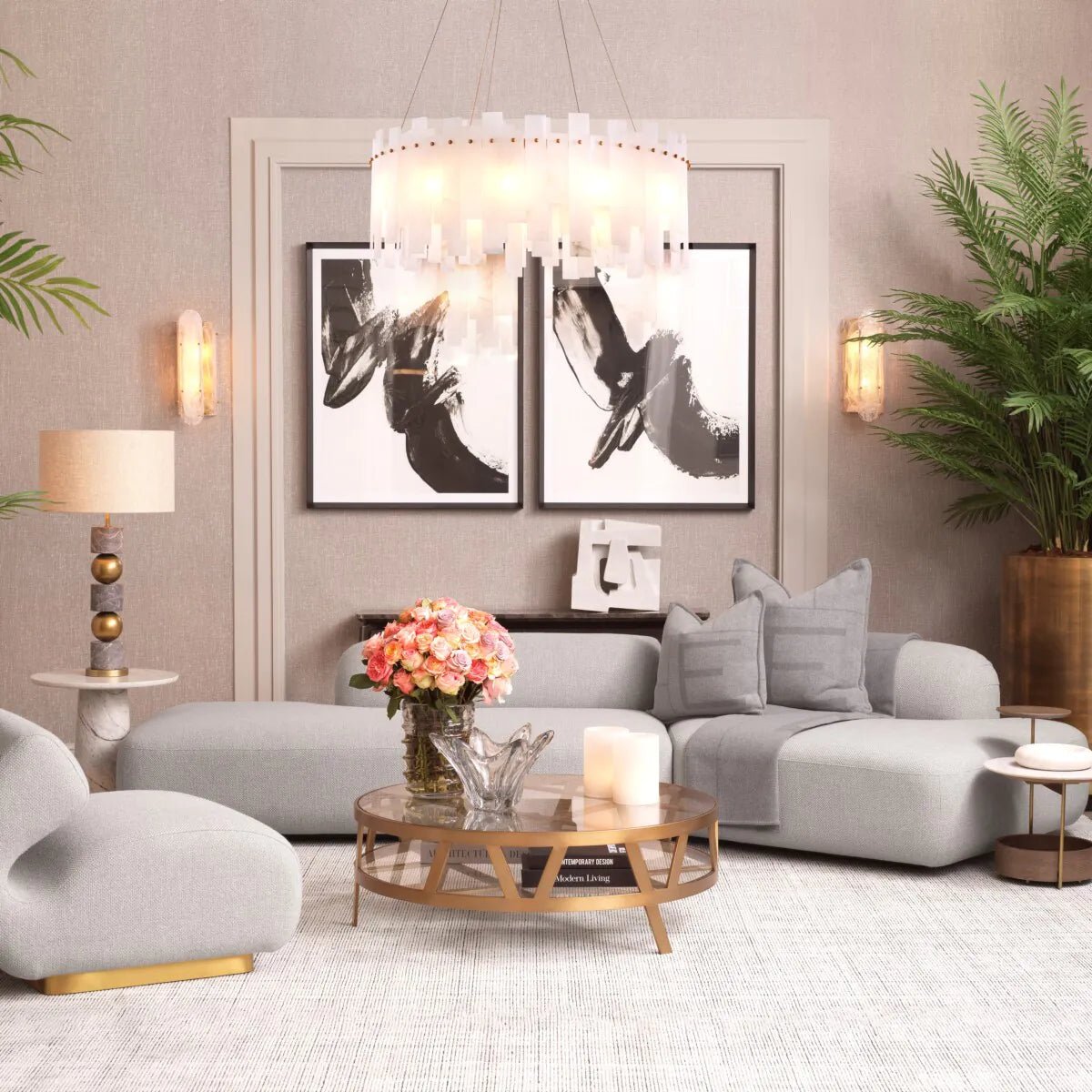 Pizzorni Chandelier - Eichholtz - Luxury Lighting BoutiqueCeiling LightEichholtz