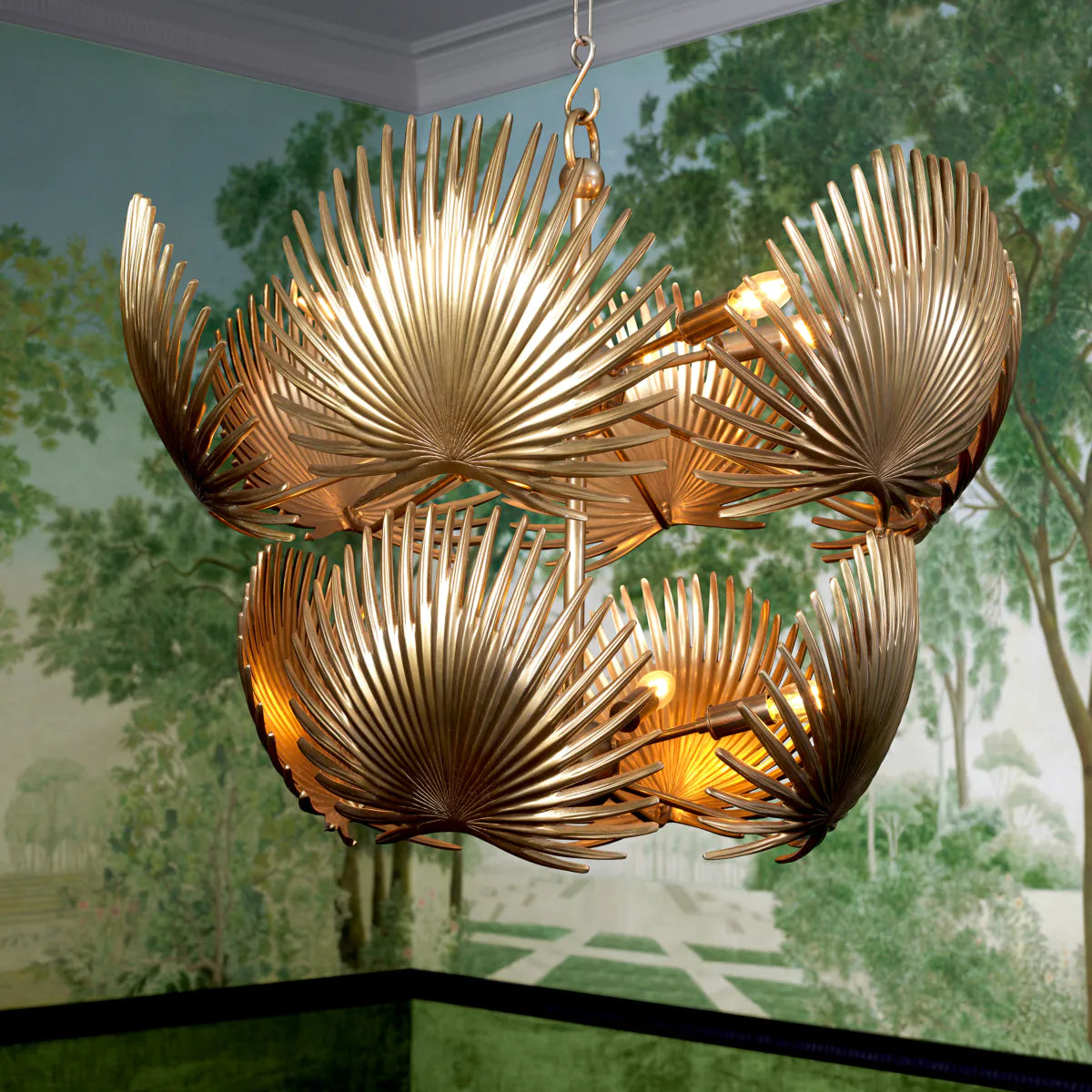 Foliage Chandelier - Eichholtz