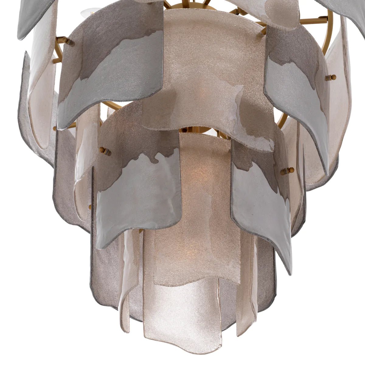 Asinara L Chandelier - Brass & Smoke - Eichholtz - Luxury Lighting BoutiqueCeiling LightEichholtz
