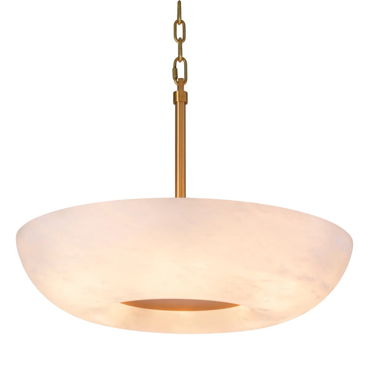 Ariano Pendant - Brass & Alabaster - Eichholtz - Luxury Lighting BoutiqueCeiling LightEichholtz