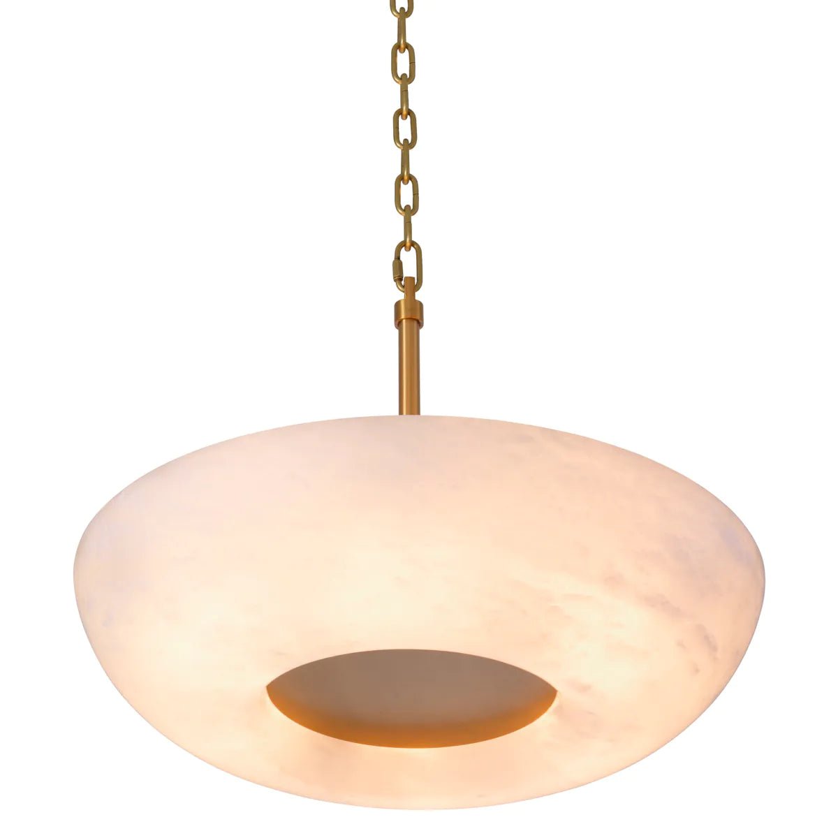 Ariano Pendant - Brass & Alabaster - Eichholtz - Luxury Lighting BoutiqueCeiling LightEichholtz