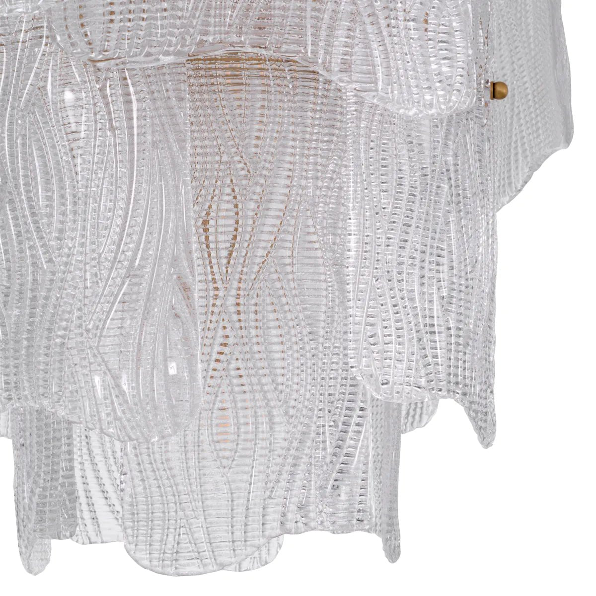 Asinara S Chandelier - Brass & Antique Glass - Eichholtz - Luxury Lighting BoutiqueCeiling LightEichholtz