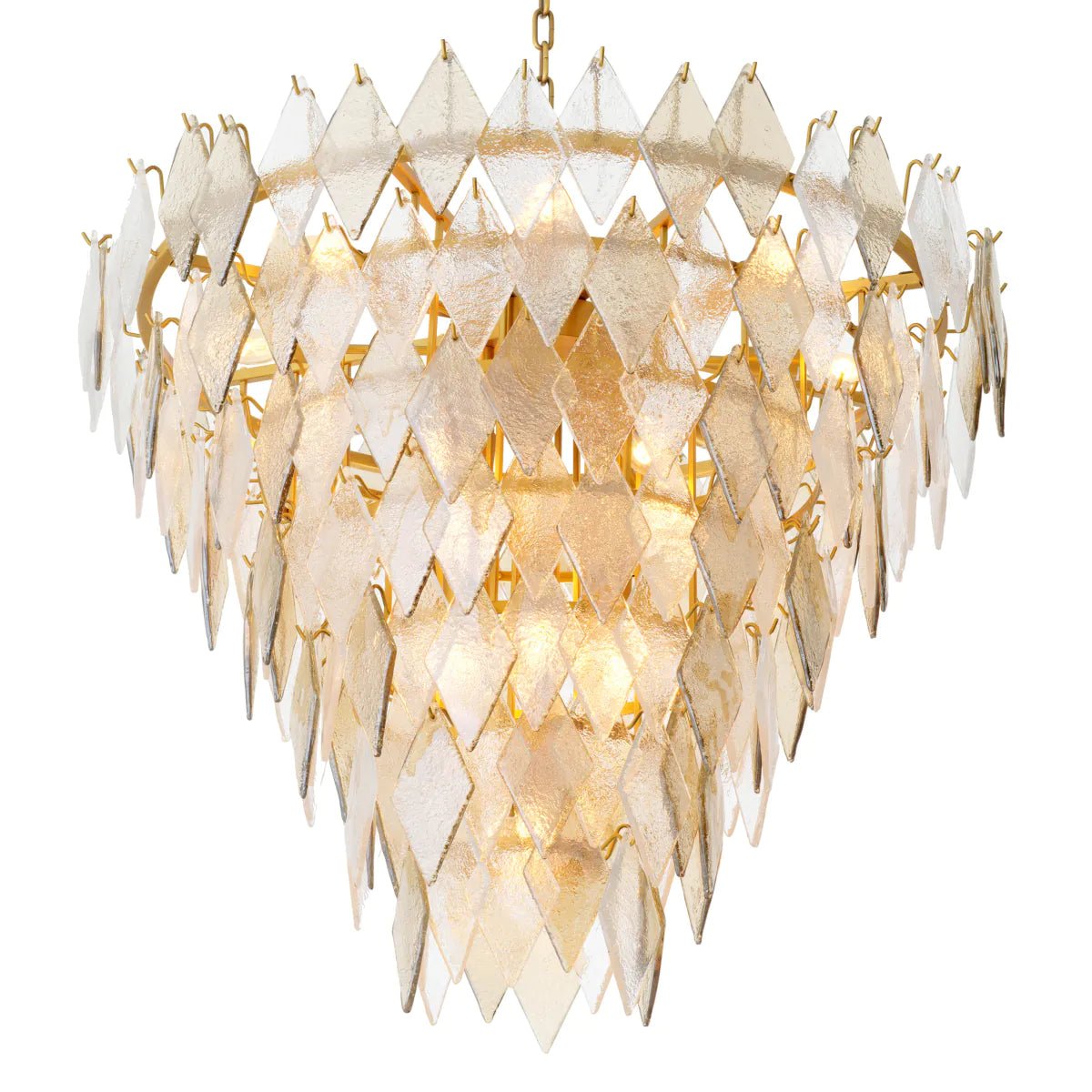Rhombus L Chandelier - Eichholtz - Luxury Lighting BoutiqueCeiling LightEichholtz