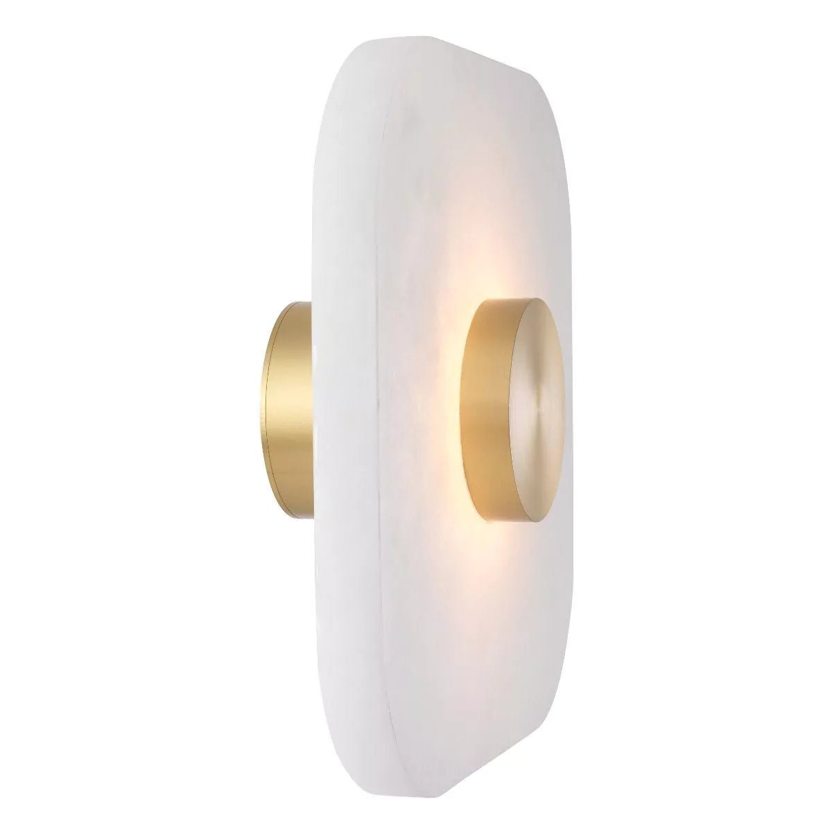 Aguaron Wall Lamp - Alabaster | Light Brass - Eichholtz - Luxury Lighting BoutiqueWall LightsEichholtz