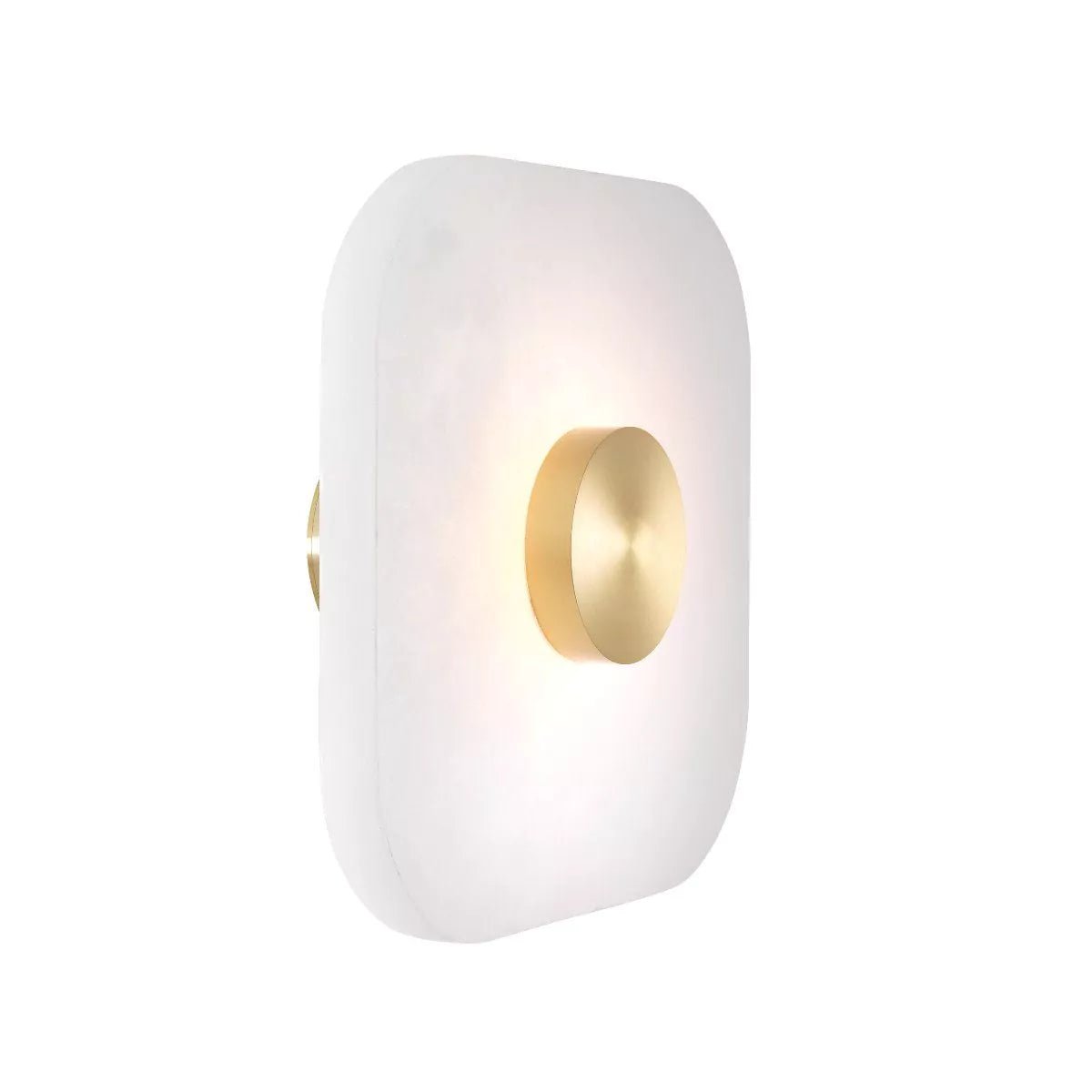 Aguaron Wall Lamp - Alabaster | Light Brass - Eichholtz - Luxury Lighting BoutiqueWall LightsEichholtz