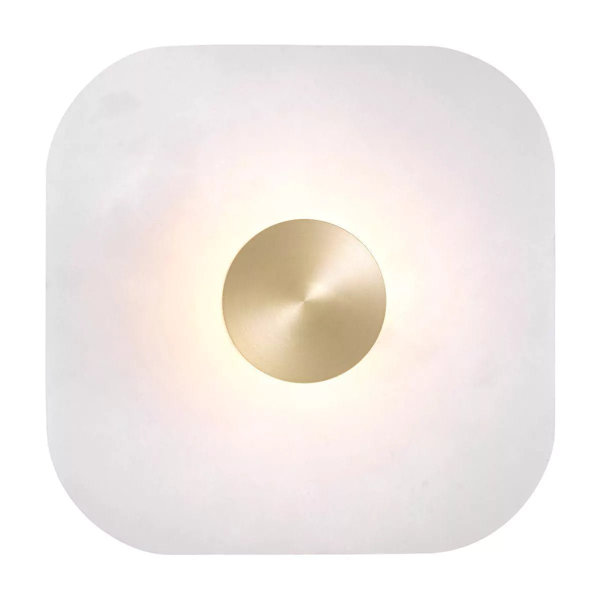 Aguaron Wall Lamp - Alabaster | Light Brass - Eichholtz - Luxury Lighting BoutiqueWall LightsEichholtz