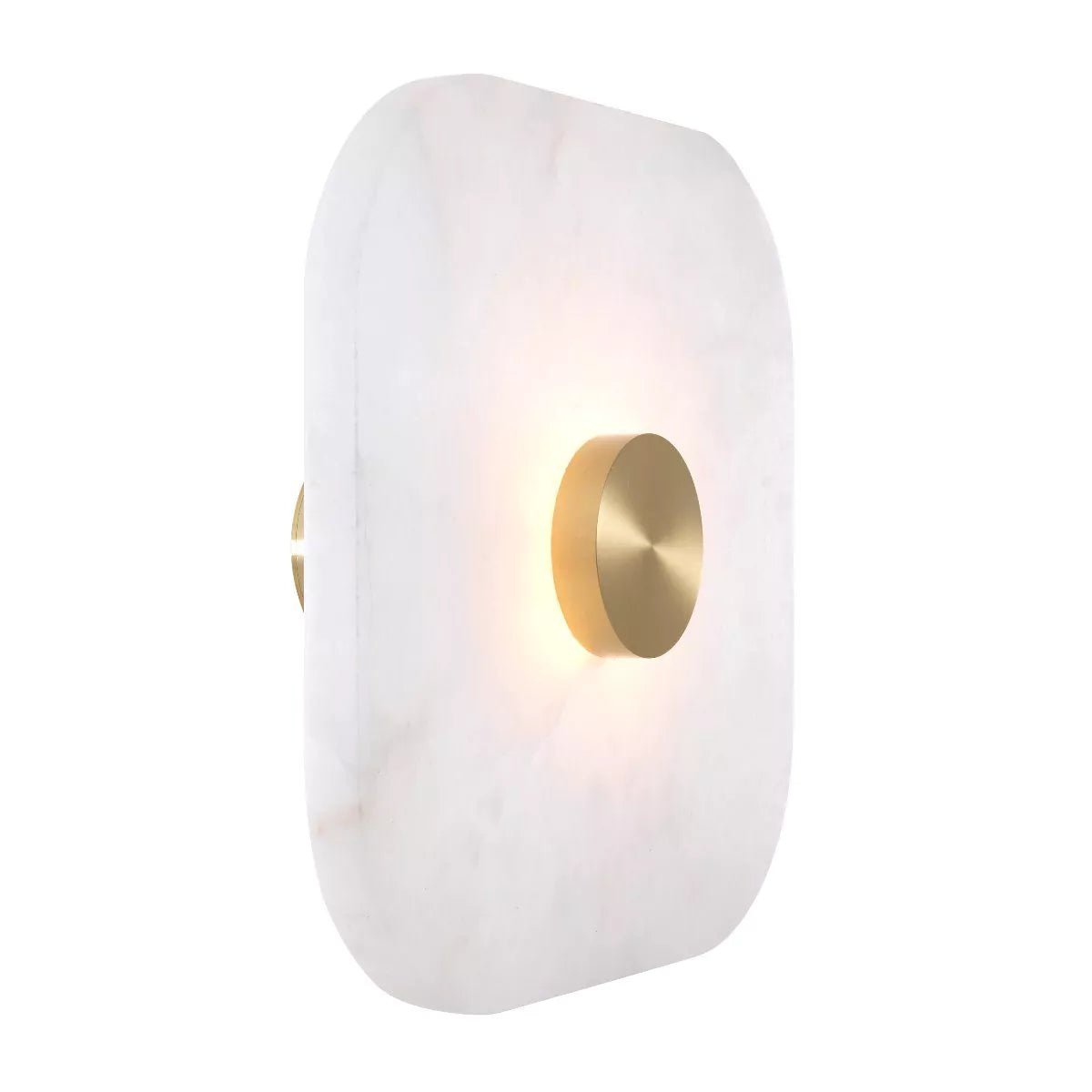 Aguaron Wall Lamp - Alabaster | Light Brass - Eichholtz - Luxury Lighting BoutiqueWall LightsEichholtz
