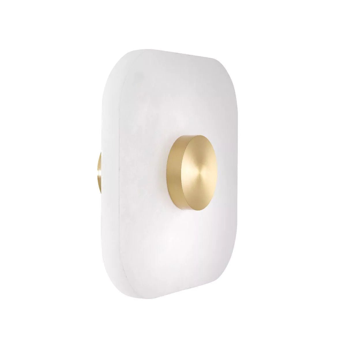 Aguaron Wall Lamp - Alabaster | Light Brass - Eichholtz - Luxury Lighting BoutiqueWall LightsEichholtz