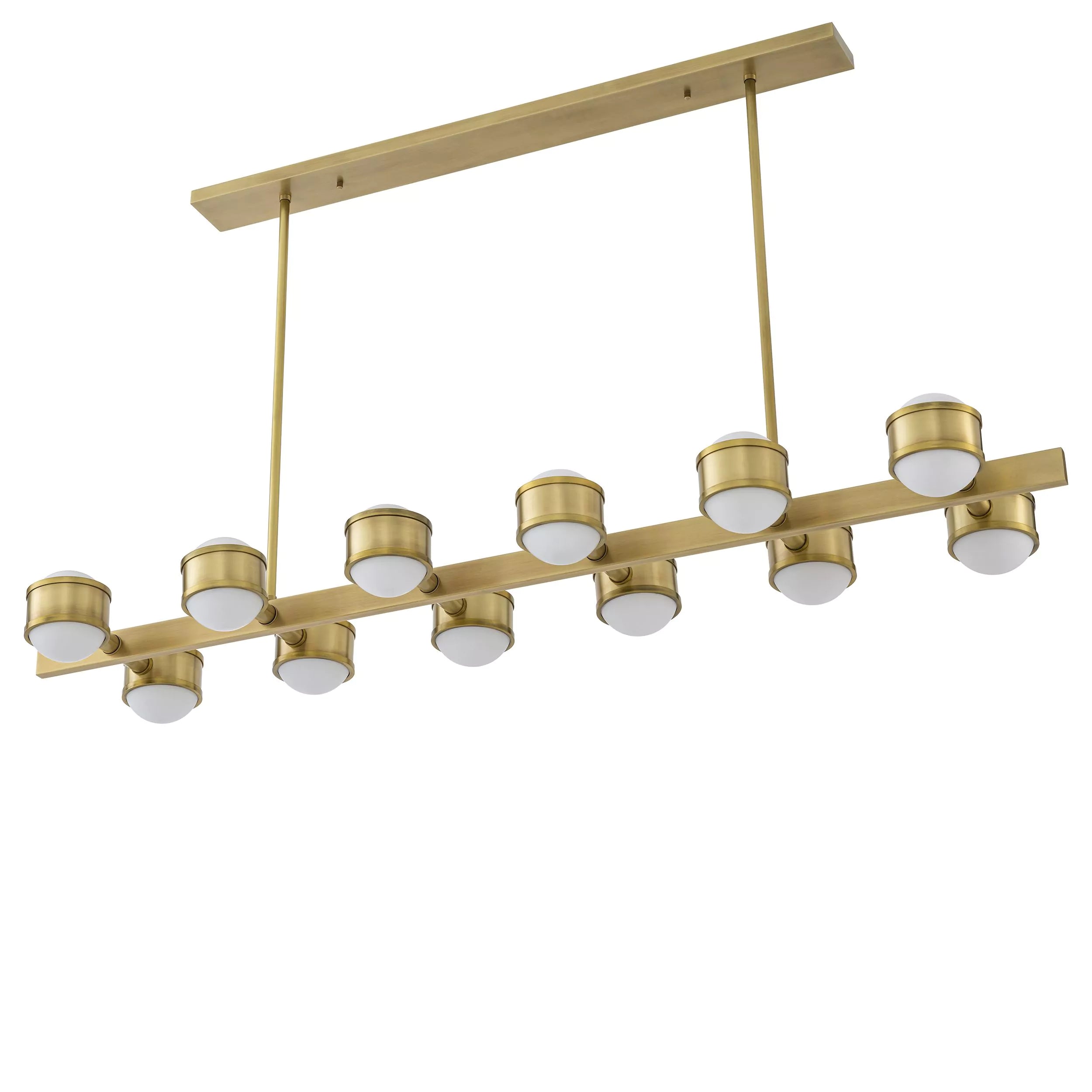 Aldo Modern Brass Chandelier - Eichholtz - Luxury Lighting Boutique