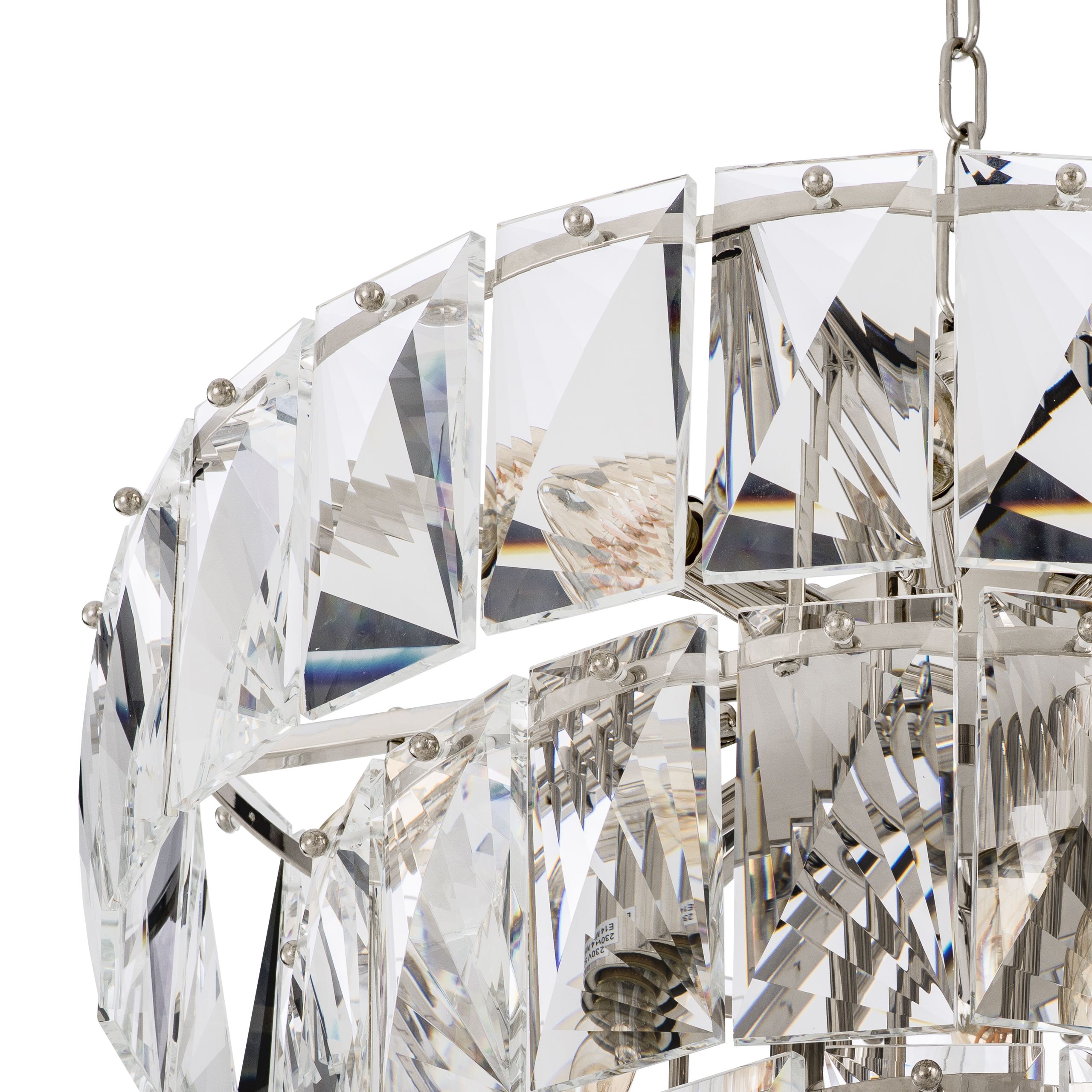 Amazone Modern Glass Chandelier S | L - Clear | Smoke - Eichholtz - Luxury Lighting BoutiqueCeiling LightEichholtz