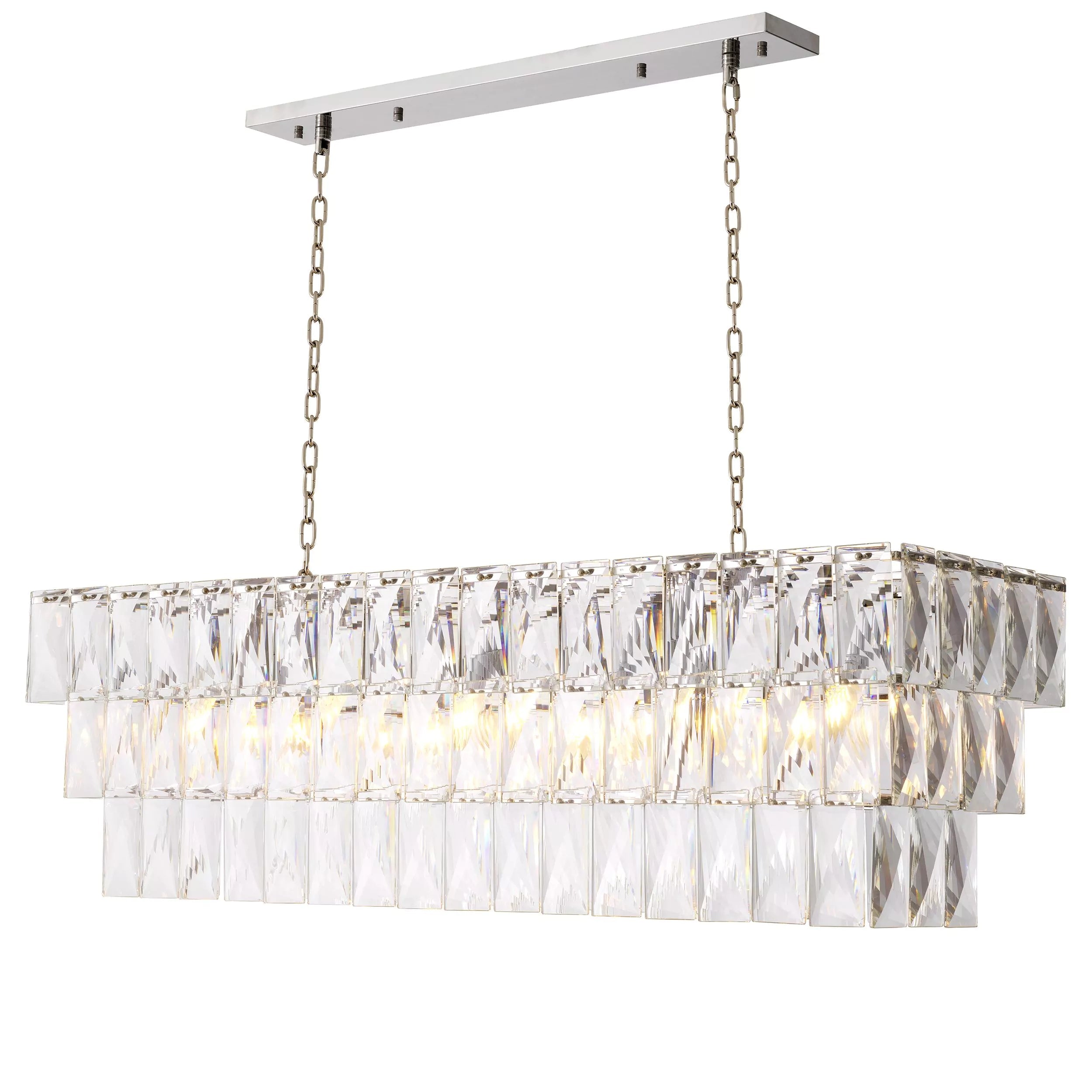 Amazone Rectangle Modern Chandeliers - Eichholtz - Luxury Lighting Boutique