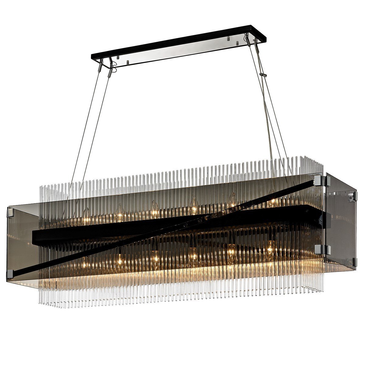 Apollo Modern Chandelier - Troy Lighting - Luxury Lighting BoutiqueBasket & Pendant ChandeliersTroy Lighting