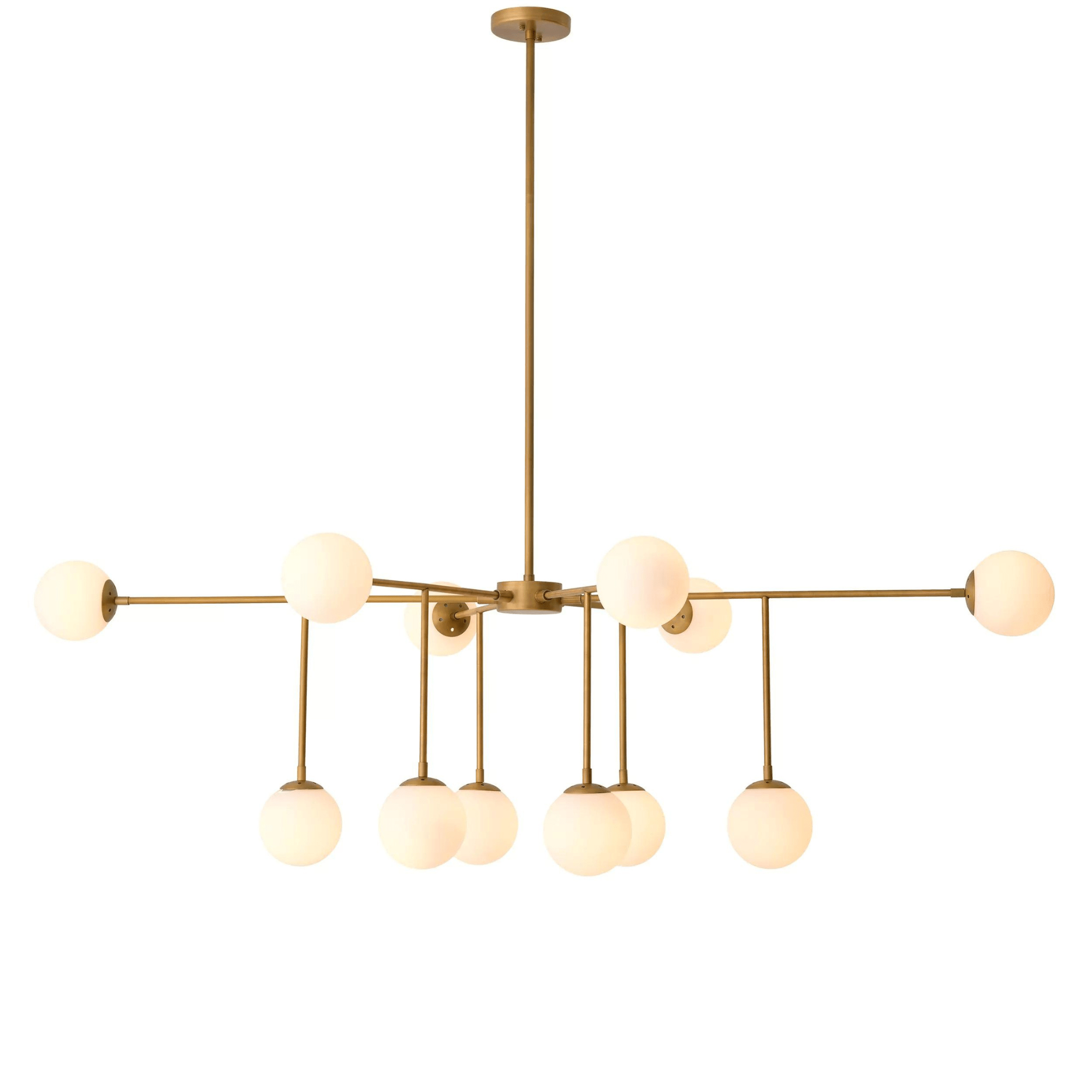 Aram Chandelier - Antique Brass - Eichholtz - Luxury Lighting BoutiqueBrass/Metal ChandeliersEichholtz