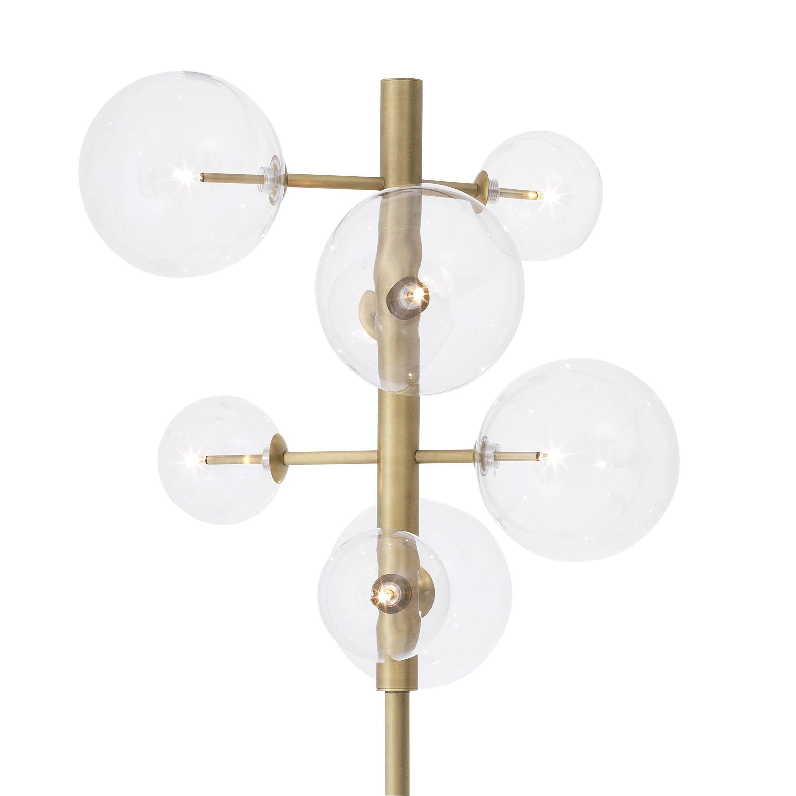 Argento Floor Lamp - Brass - Eichholtz - Luxury Lighting BoutiqueFloor LampEichholtz
