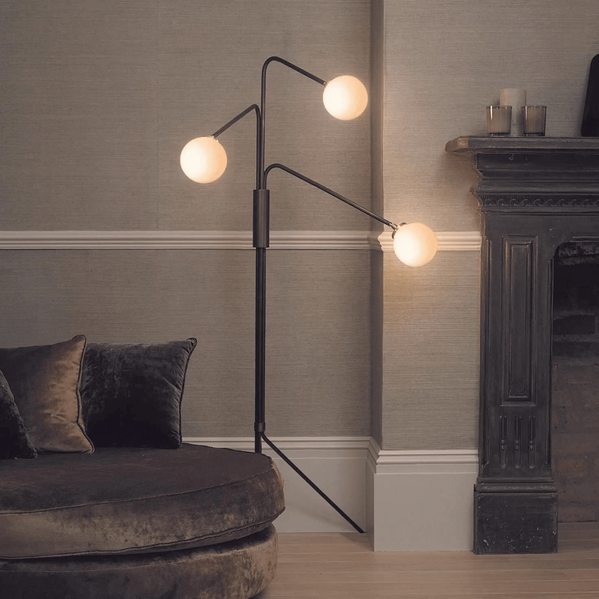 Array Opal Floor Lamp - CTO Lighting - Luxury Lighting BoutiqueFloor LampCTO Lighting