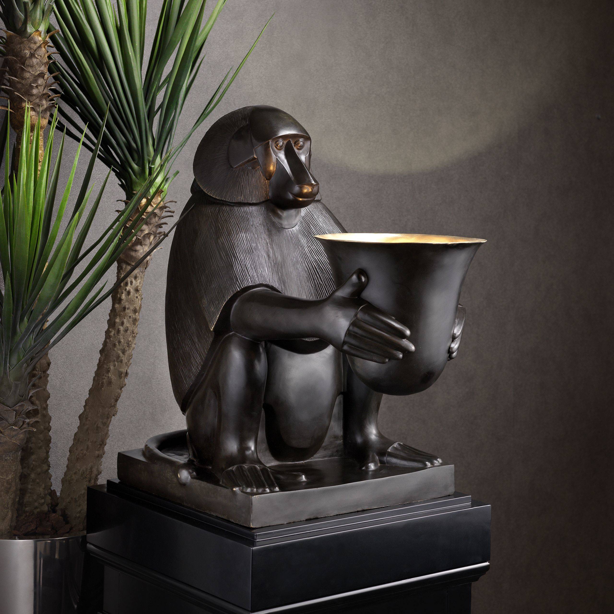 Art Deco Monkey Table Lamp - Bronze - Eichholtz - Luxury Lighting BoutiqueTable LampEichholtz
