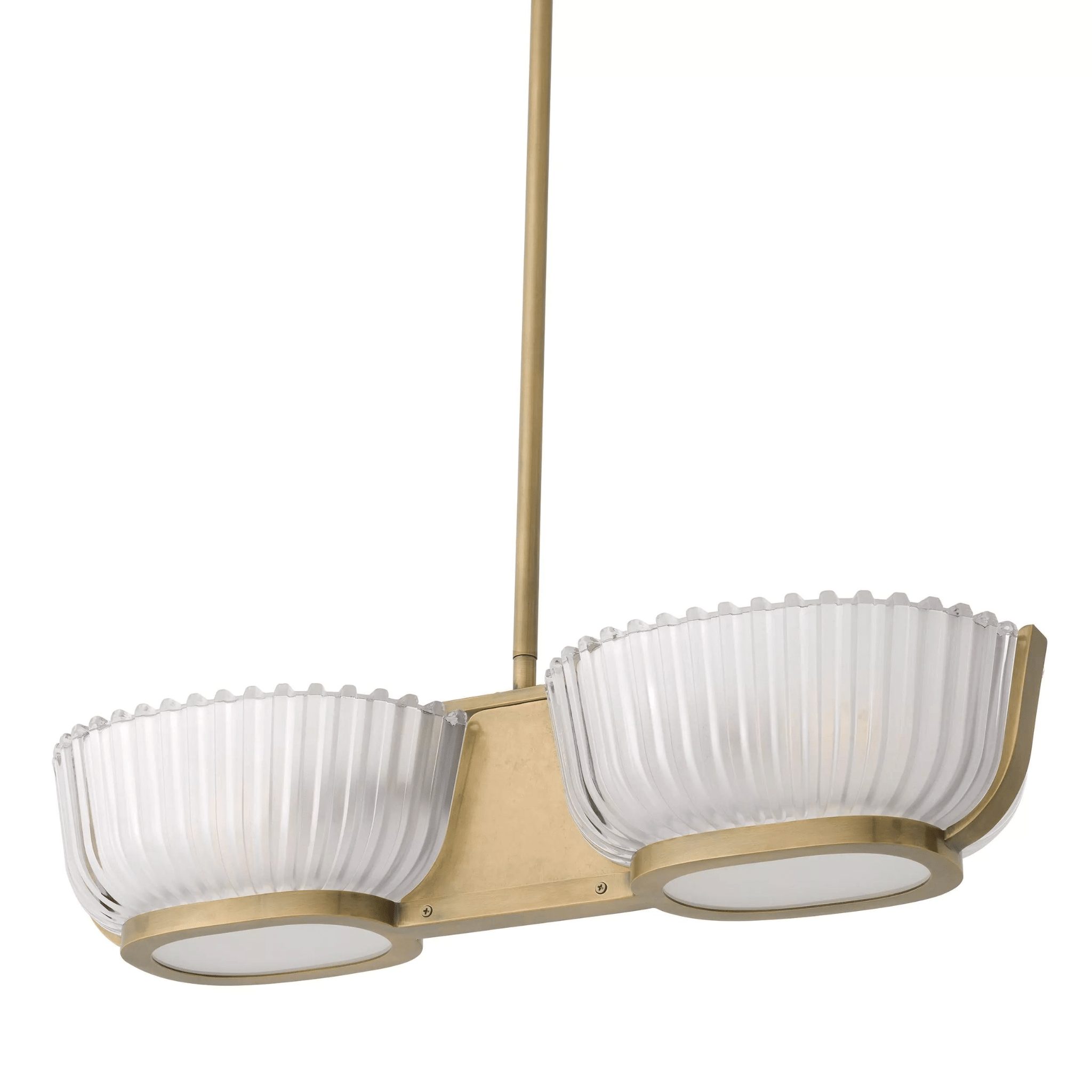 Artos Double Chandelier - Vintage Brass - Eichholtz - Luxury Lighting BoutiqueEichholtz