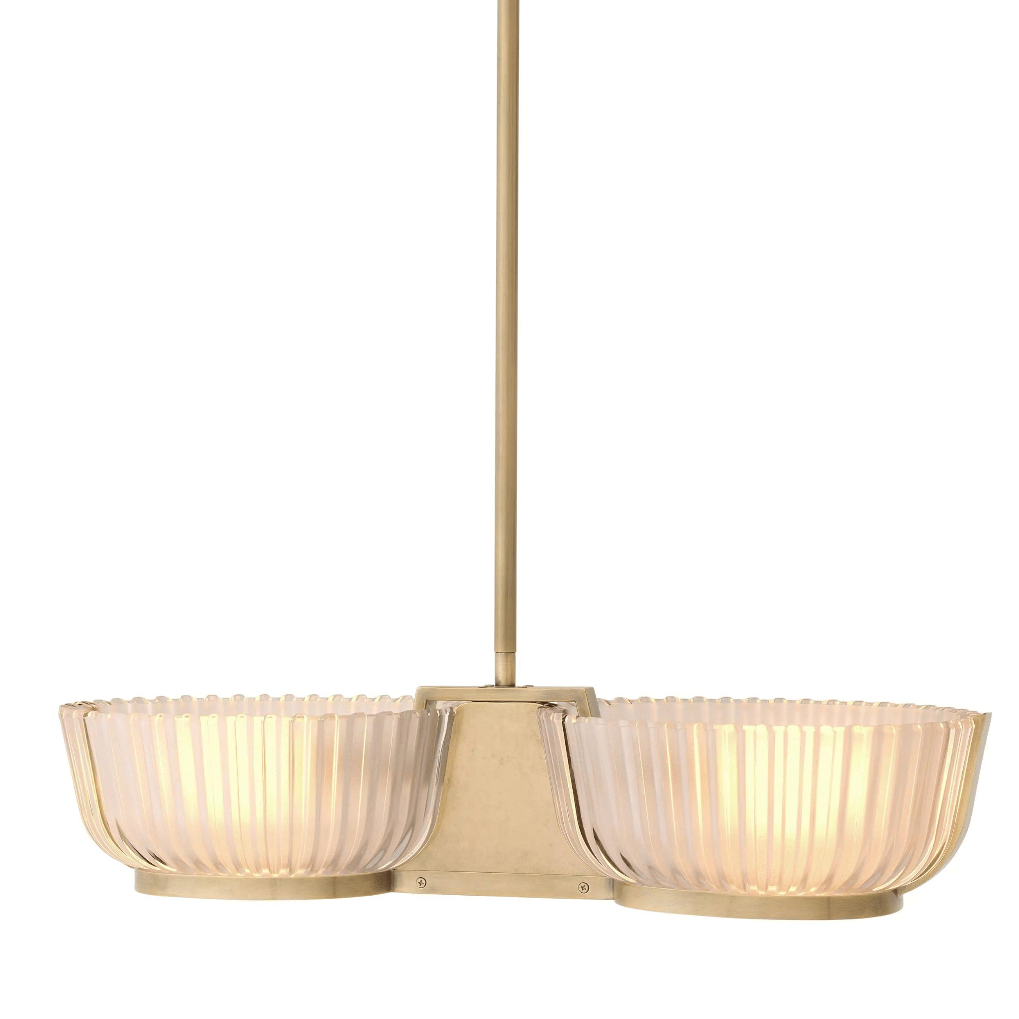 Artos Double Chandelier - Vintage Brass - Eichholtz - Luxury Lighting BoutiqueEichholtz