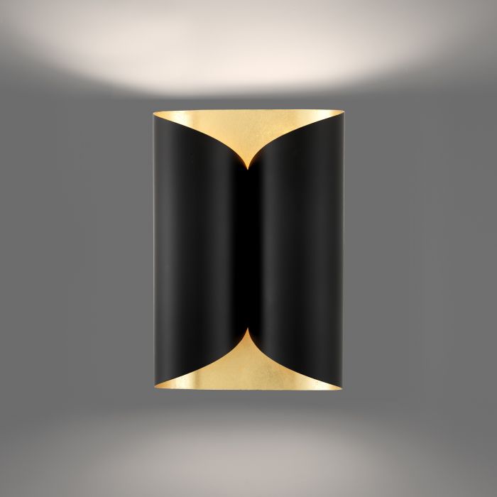 Asco Wall Lamp - Black & Gold - Eichholtz - Luxury Lighting BoutiqueWall LightsEichholtz