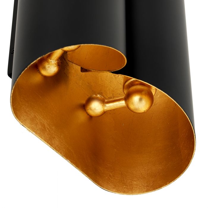 Asco Wall Lamp - Black & Gold - Eichholtz - Luxury Lighting BoutiqueWall LightsEichholtz
