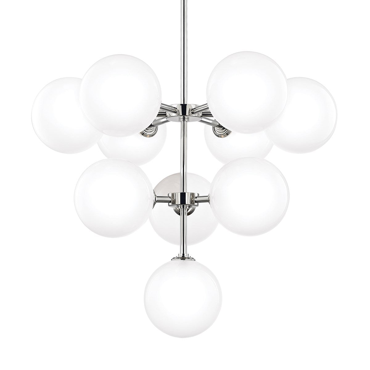 Ashleigh Modern Chandelier - H122810-PN-CE - Mitzi - Luxury Lighting Boutique
