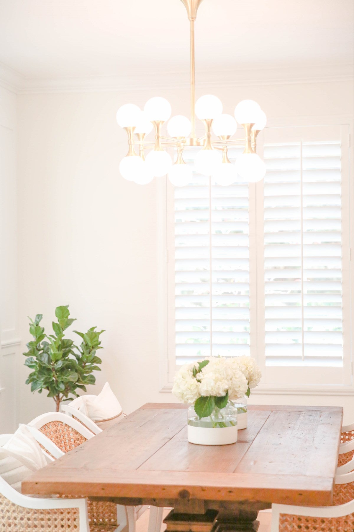 Astoria Modern Brass Chandelier - 3316-AGB-CE - Hudson Valley - Luxury Lighting Boutique
