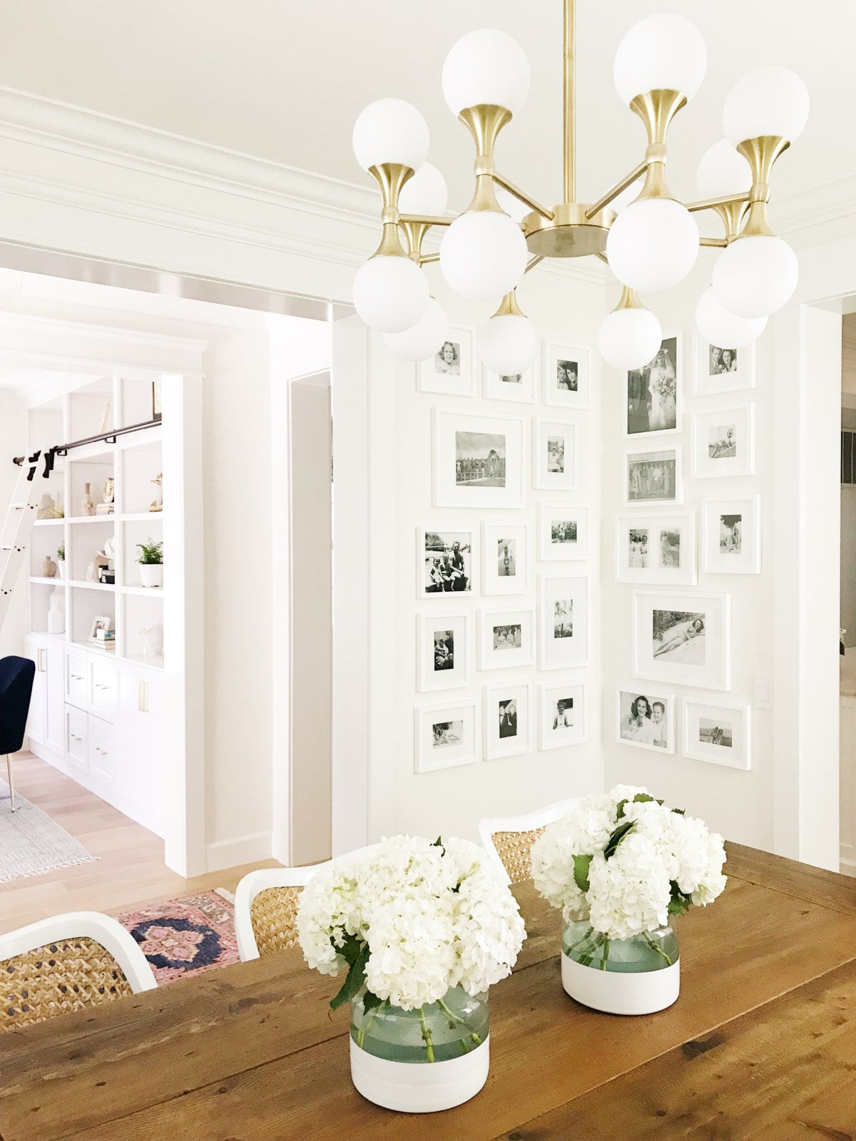Astoria Modern Brass Chandelier - 3316-AGB-CE - Hudson Valley - Luxury Lighting Boutique