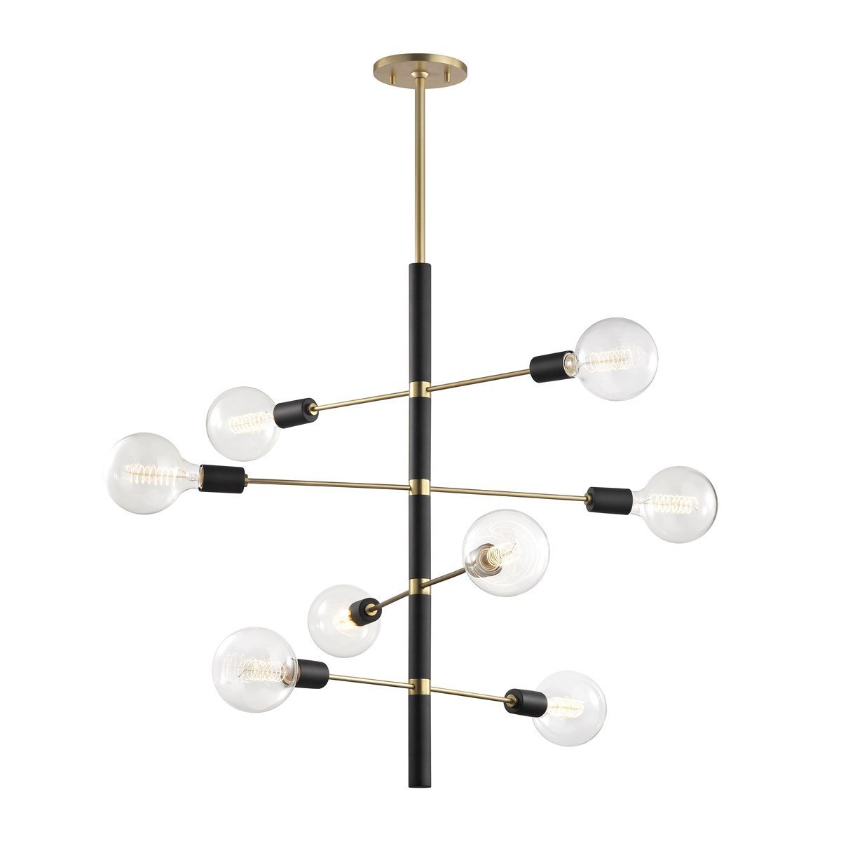 Astrid Modern Chandelier - Mitzi - Luxury Lighting BoutiqueBrass/Metal ChandeliersMitzi
