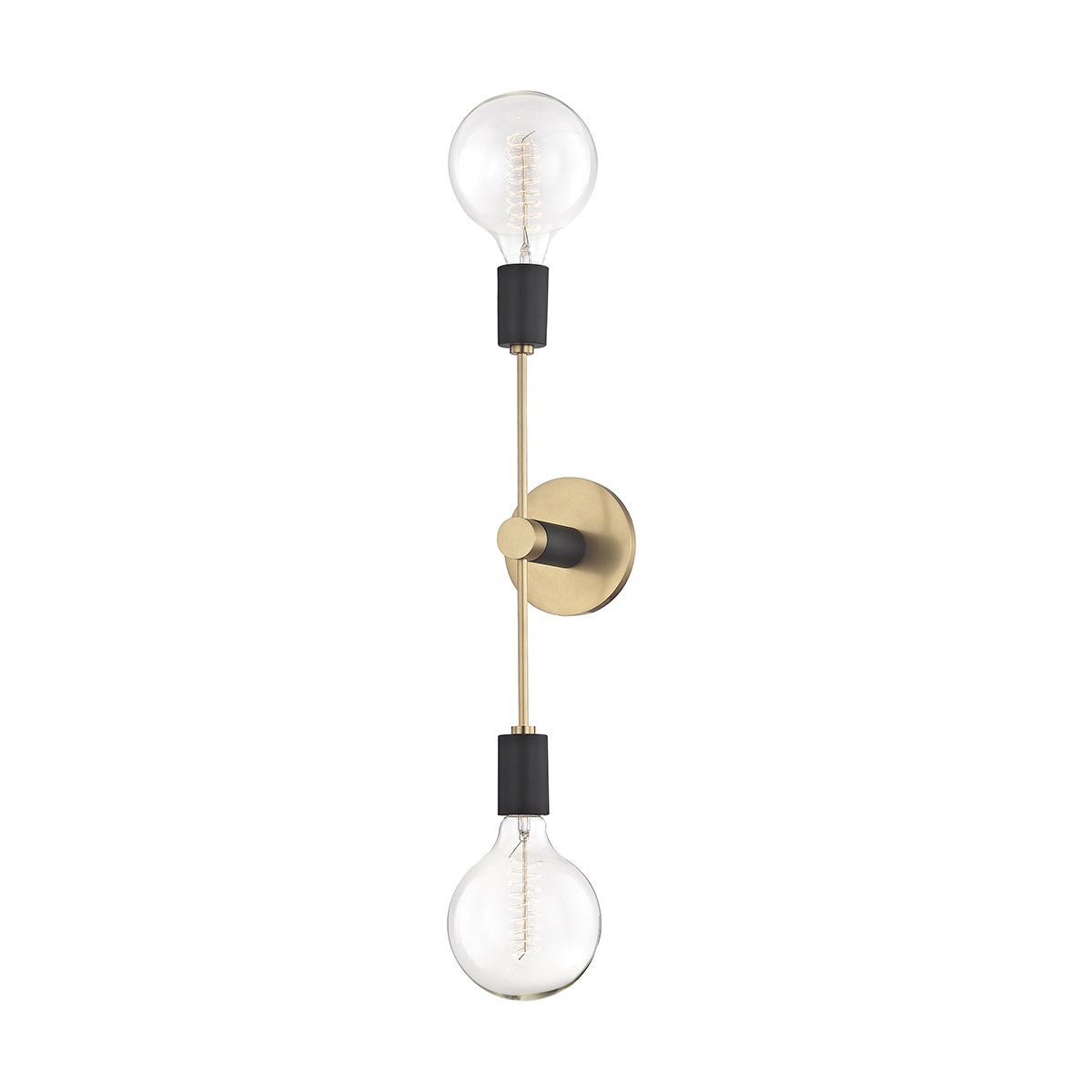 Astrid Wall Sconce - H178102 - AGB/BK - CE - Mitzi - Luxury Lighting BoutiqueWall LightsMitzi