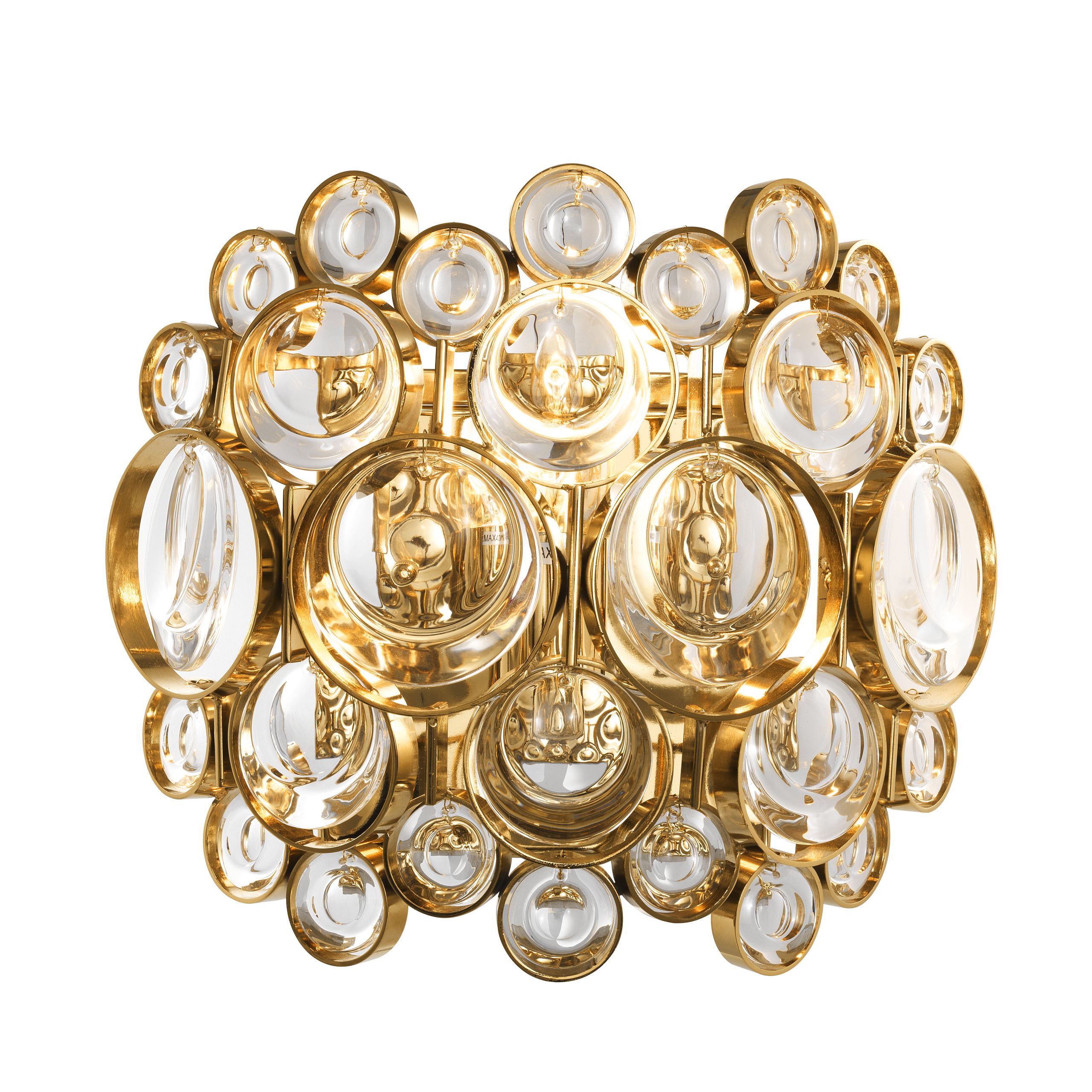 Avant Wall Lamp - Gold - Eichholtz - Luxury Lighting BoutiqueWall LightsEichholtz