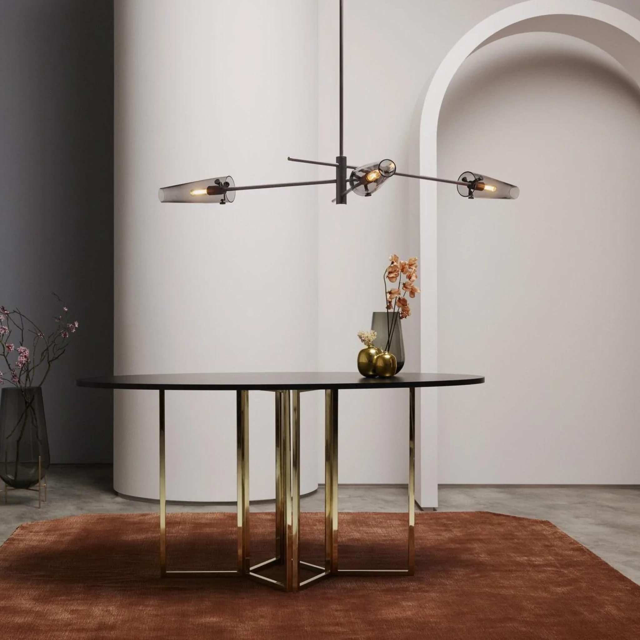 Axis 3/6 Pendants(S/L) - CTO Lighting - Luxury Lighting Boutique