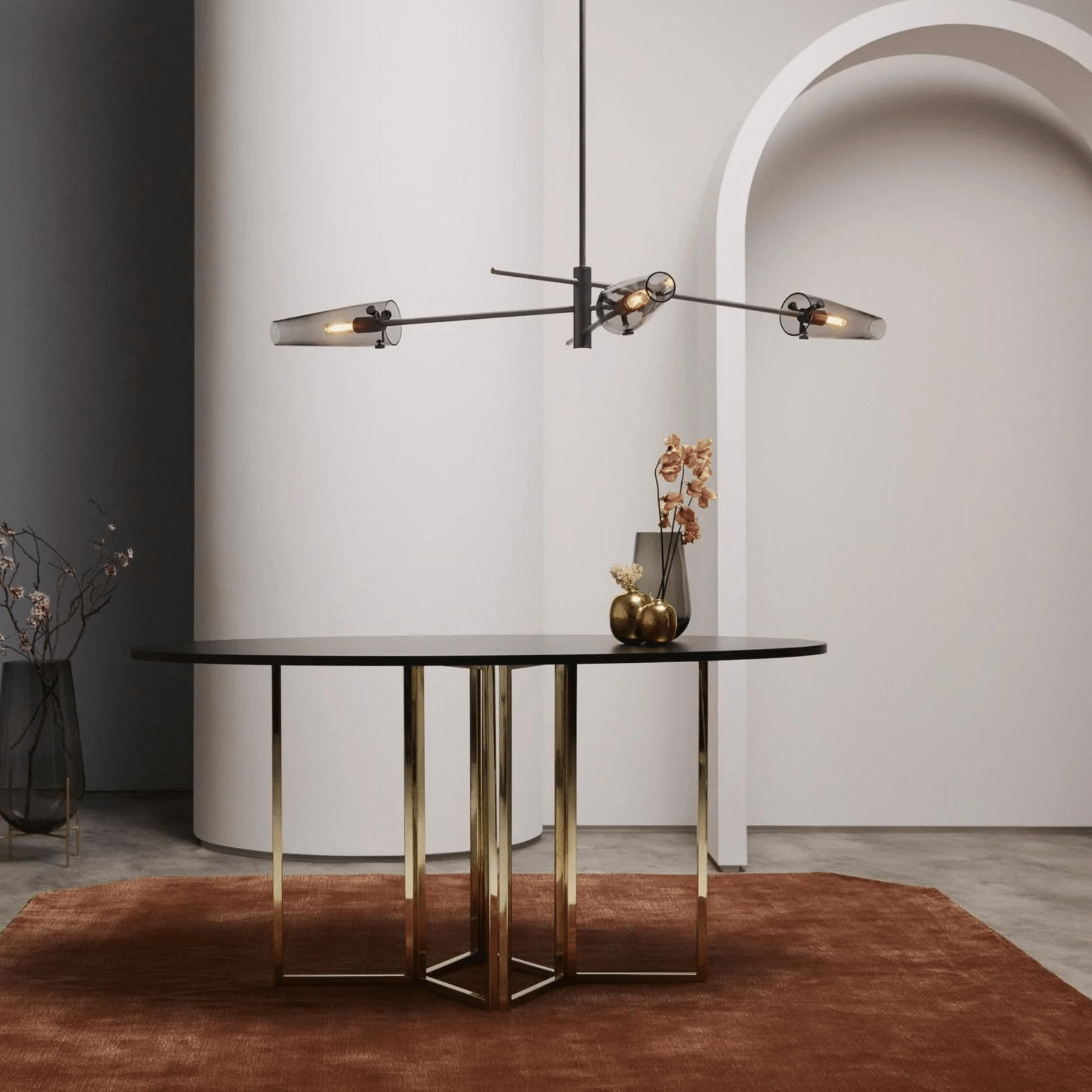 Axis 3/6 Pendants(S/L) - CTO Lighting - Luxury Lighting BoutiqueBasket & Pendant ChandeliersCTO Lighting
