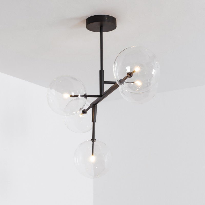 Axis 5 - Light Modern Brass Chandelier - Schwung - Luxury Lighting BoutiqueBrass/Metal ChandeliersSchwung