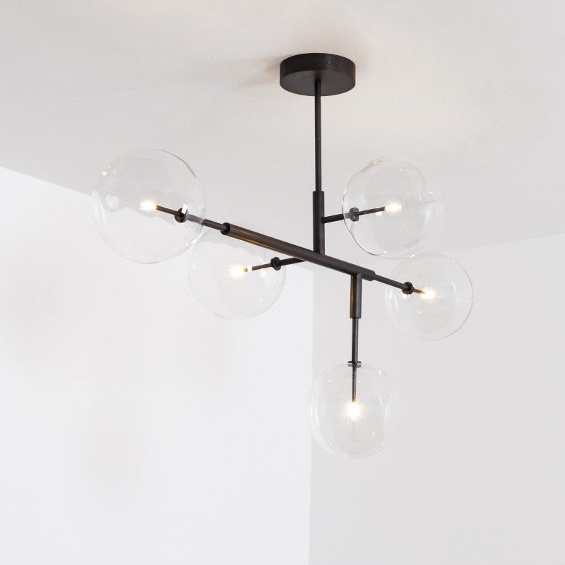 Axis 5 - Light Modern Brass Chandelier - Schwung - Luxury Lighting BoutiqueBrass/Metal ChandeliersSchwung