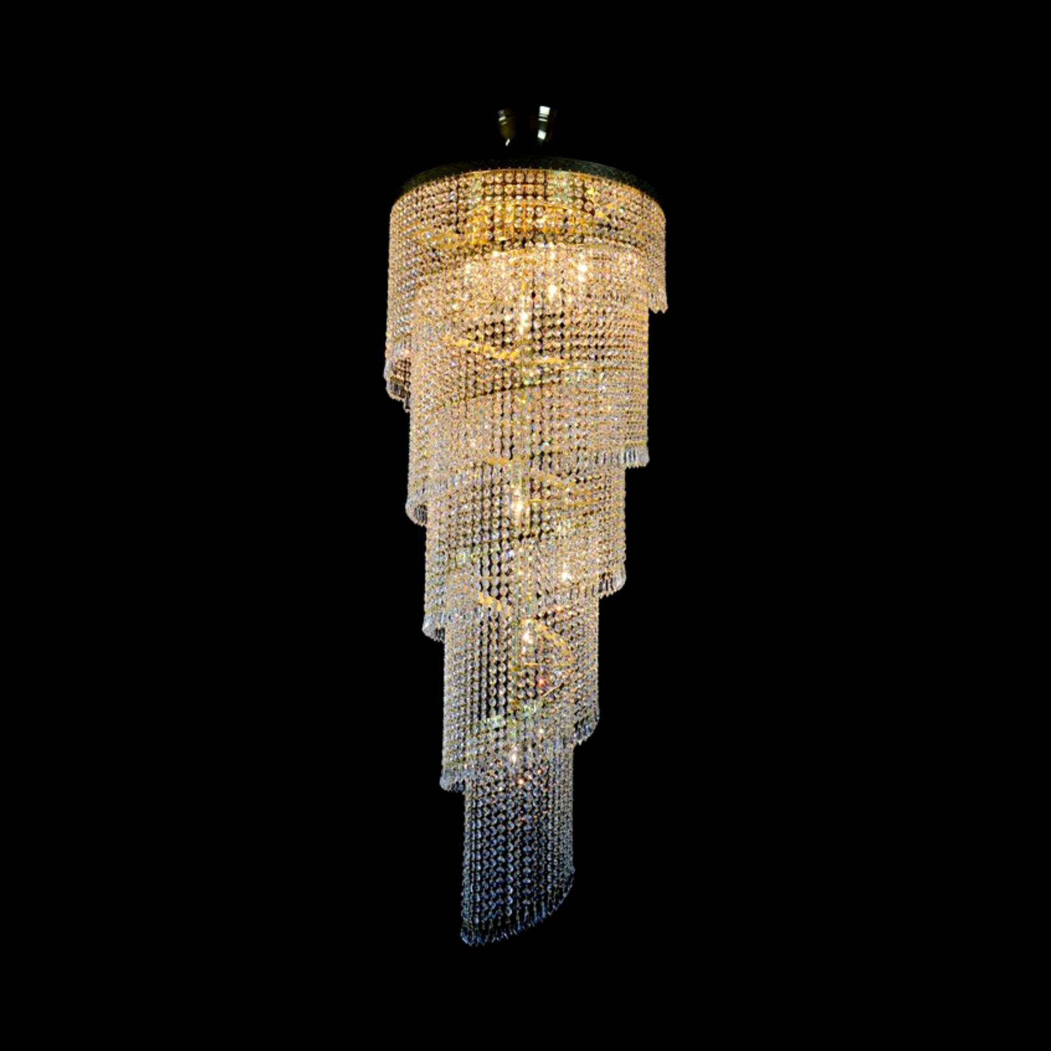 Babylon 6 Crystal Glass Chandelier - Wranovsky - Luxury Lighting Boutique