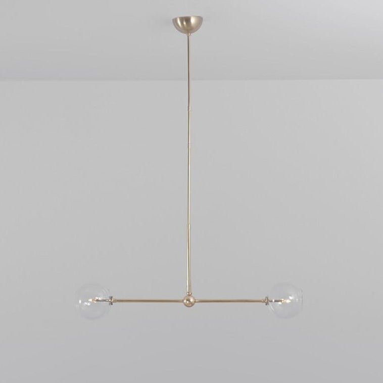 Balance 2 Light Pendant - Schwung - Luxury Lighting BoutiqueBrass/Metal ChandeliersSchwung