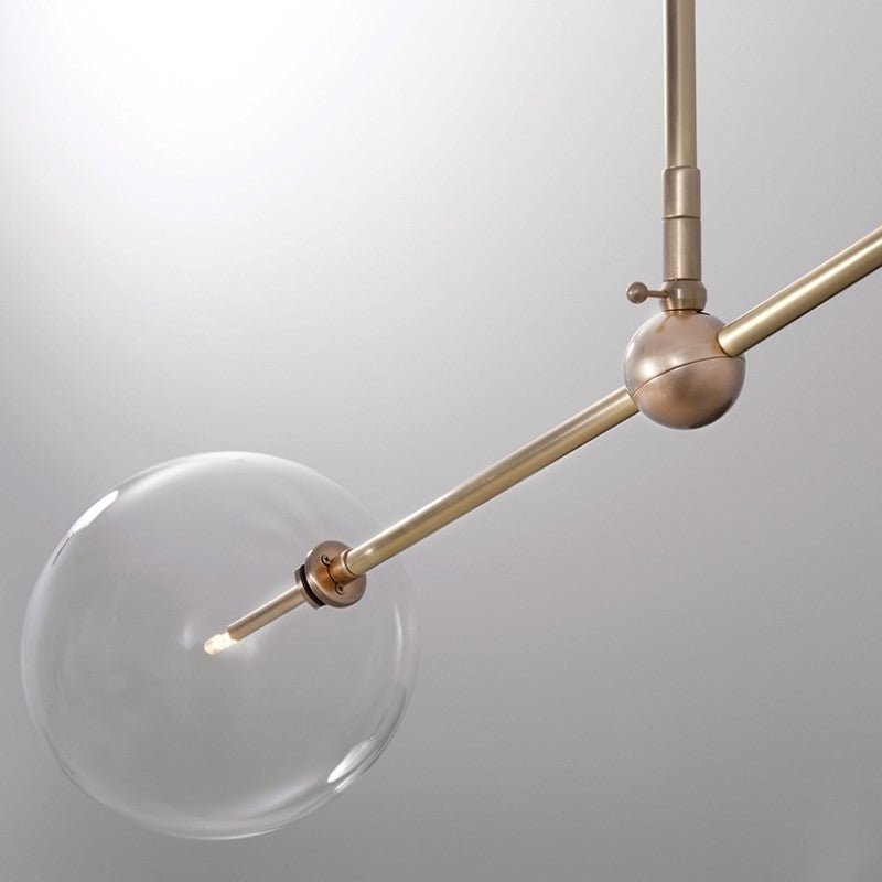 Balance 2 Light Pendant - Schwung - Luxury Lighting BoutiqueBrass/Metal ChandeliersSchwung