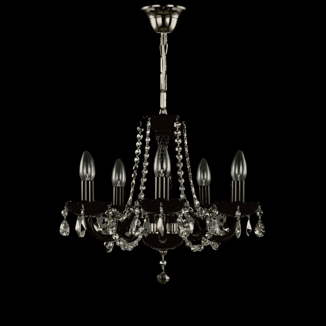 Balance 5 Light Crystal Chandelier - Wranovsky - Luxury Lighting BoutiqueTraditional Crystal ChandeliersWranovsky