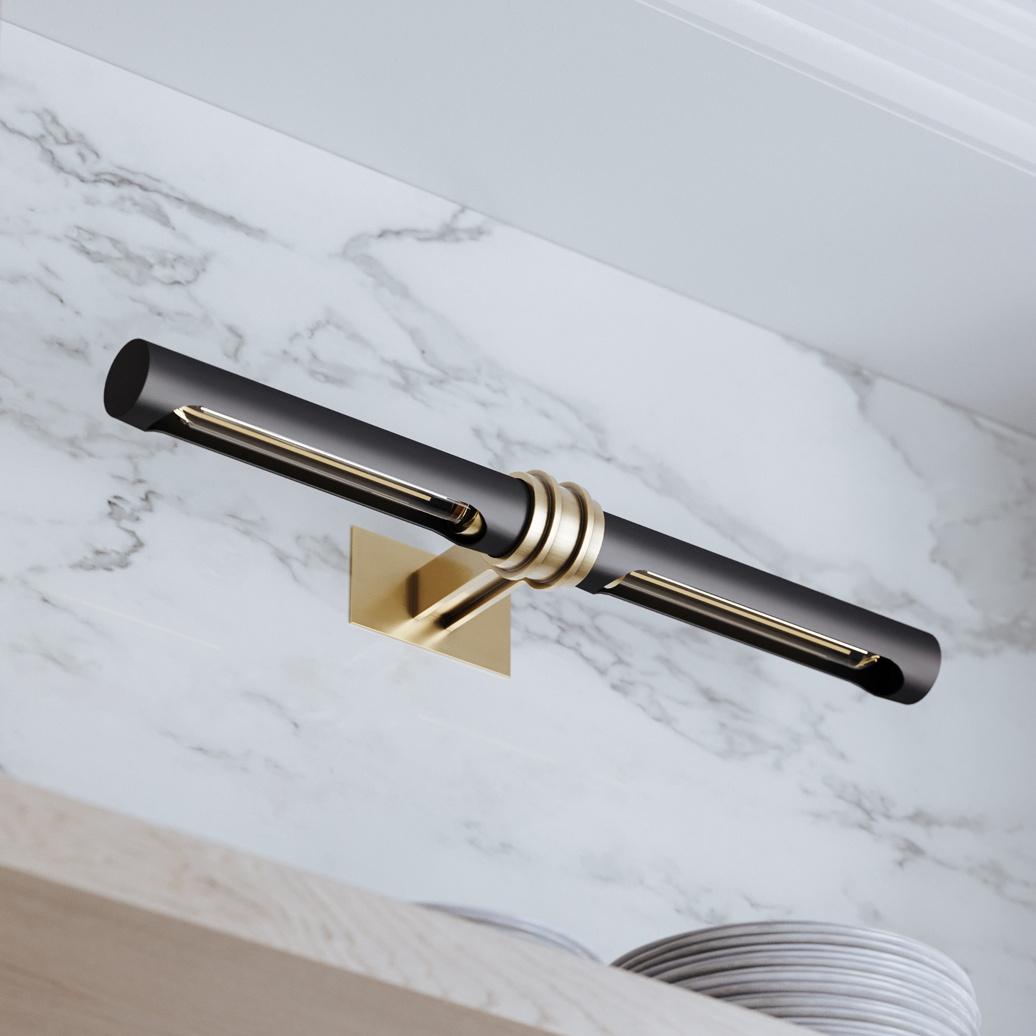 Baruch Wall Light (Aged Old Bronze) 1824-AOB - Hudson Valley - Luxury Lighting Boutique