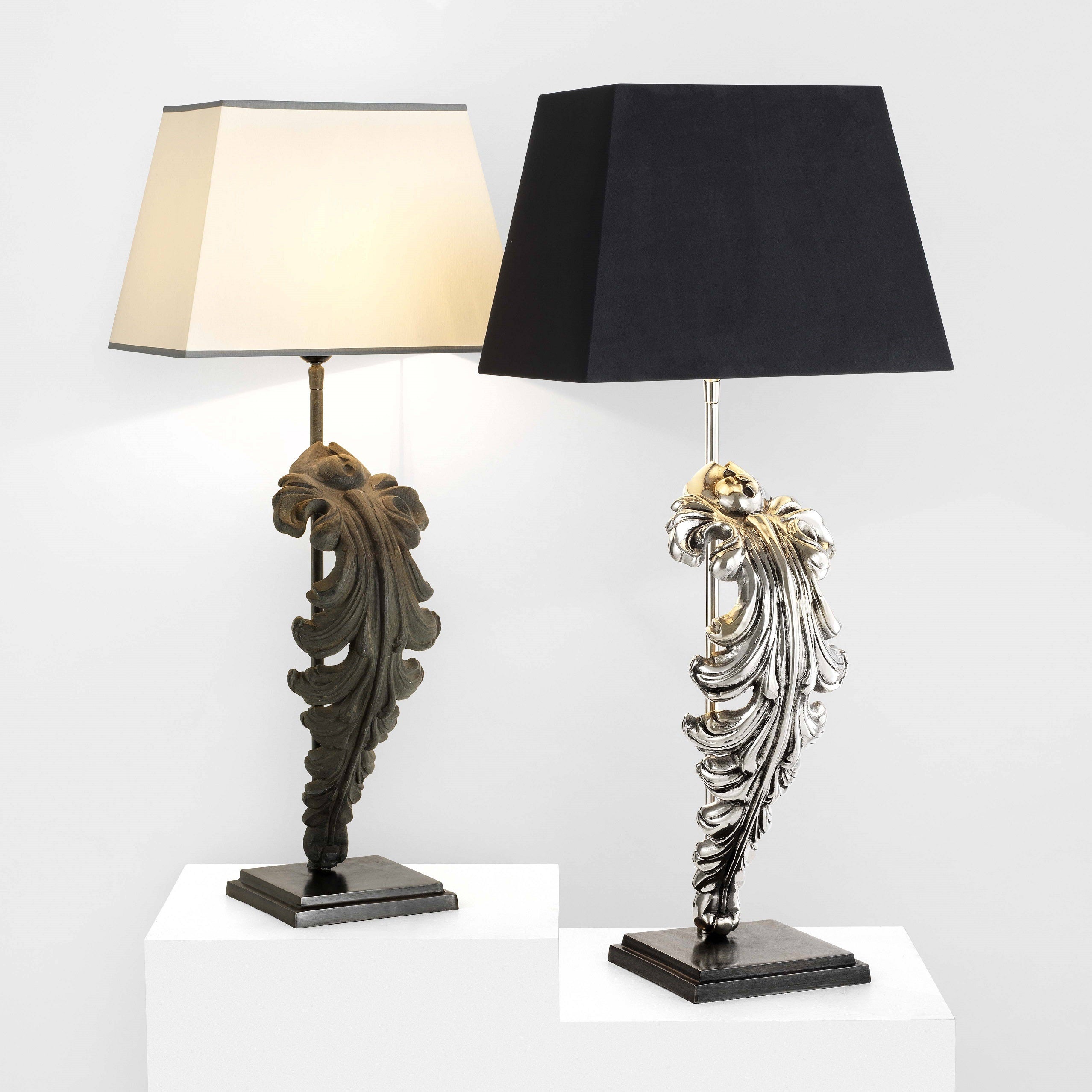 Beau Site Table Lamp - Nickel - Eichholtz - Luxury Lighting BoutiqueTable LampEichholtz