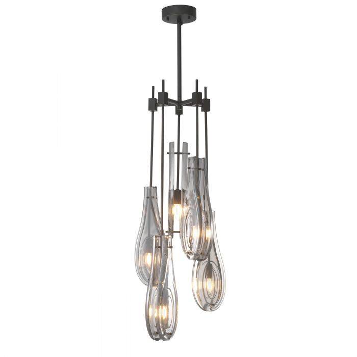 Bellano Modern Brass Chandelier S | L - Brass | Bronze - Eichholtz - Luxury Lighting BoutiqueCeiling LightEichholtz