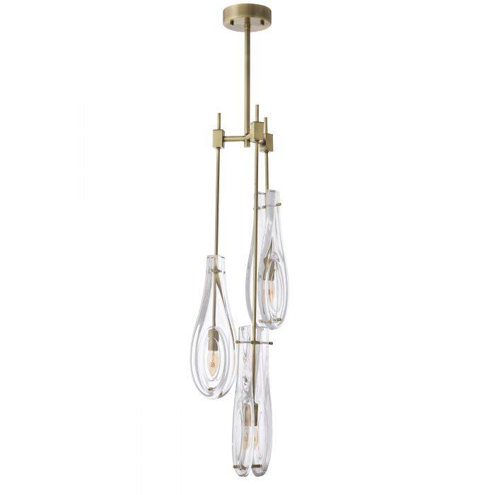 Bellano Modern Brass Chandelier S | L - Brass | Bronze - Eichholtz - Luxury Lighting BoutiqueCeiling LightEichholtz