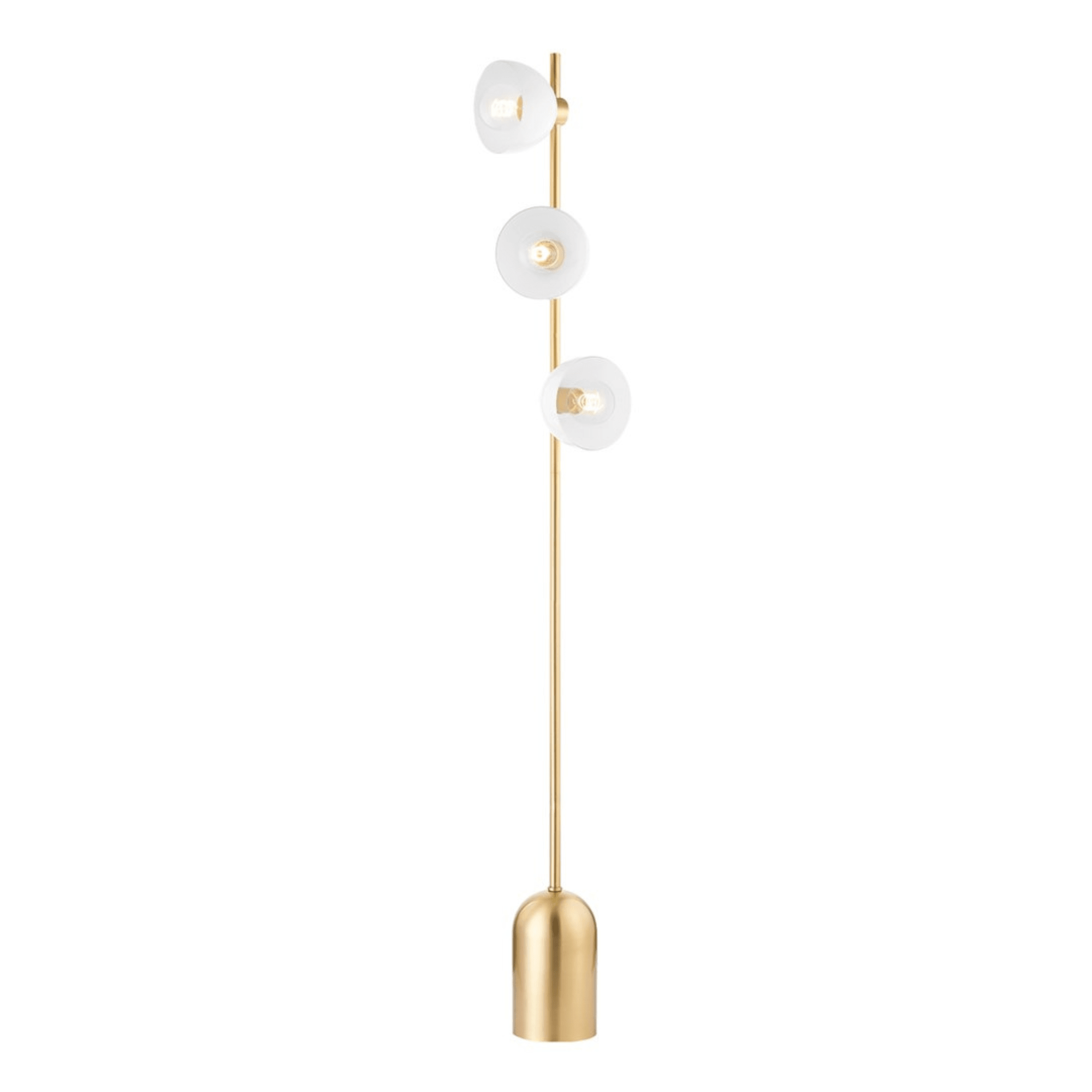 Belle Floor Lamp (HL724403 - AGB) - Mitzi - Luxury Lighting BoutiqueBrass/Metal ChandeliersMitzi