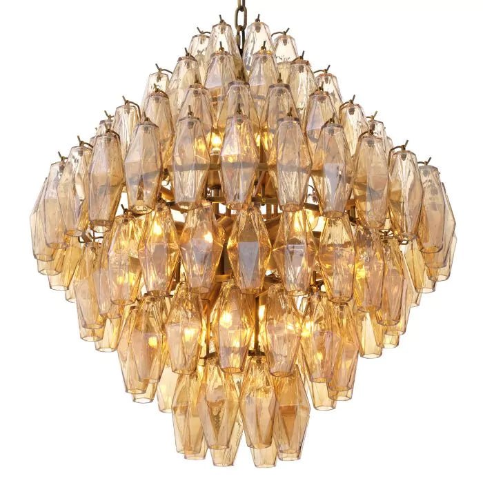 Benini L Modern Chandelier - Eichholtz - Luxury Lighting BoutiqueBrass/Metal ChandeliersEichholtz