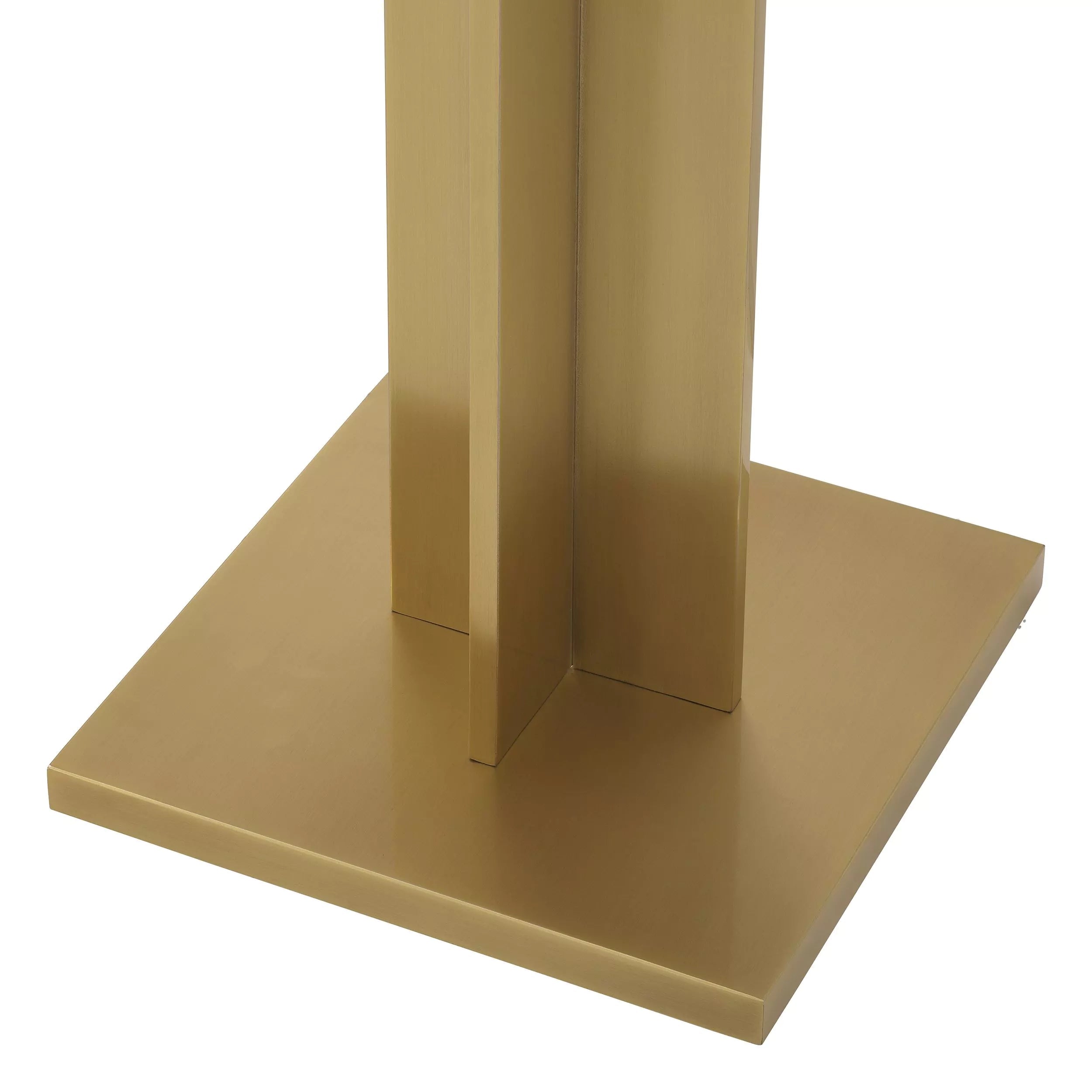 Berkley Floor Lamp - (Antique brass finish | white glass) - Eichholtz - Luxury Lighting Boutique