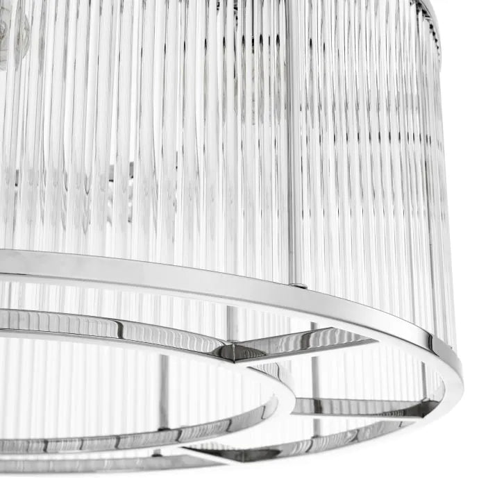 Bernardi Ceiling Lights - Single | Twin - Brass | Bronze | Nickel - Eichholtz - Luxury Lighting BoutiqueBrass/Metal ChandeliersEichholtz