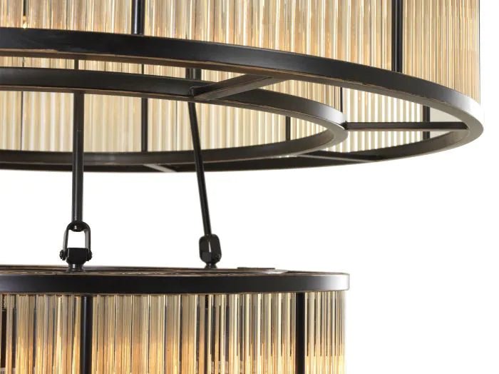 Bernardi Ceiling Lights - Single | Twin - Brass | Bronze | Nickel - Eichholtz - Luxury Lighting BoutiqueBrass/Metal ChandeliersEichholtz