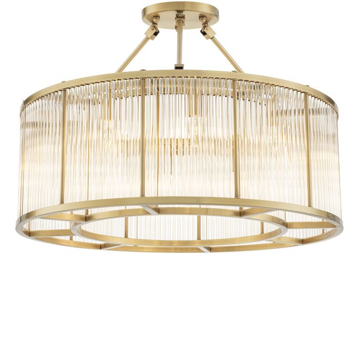 Bernardi Ceiling Lights - Single | Twin - Brass | Bronze | Nickel - Eichholtz - Luxury Lighting BoutiqueBrass/Metal ChandeliersEichholtz